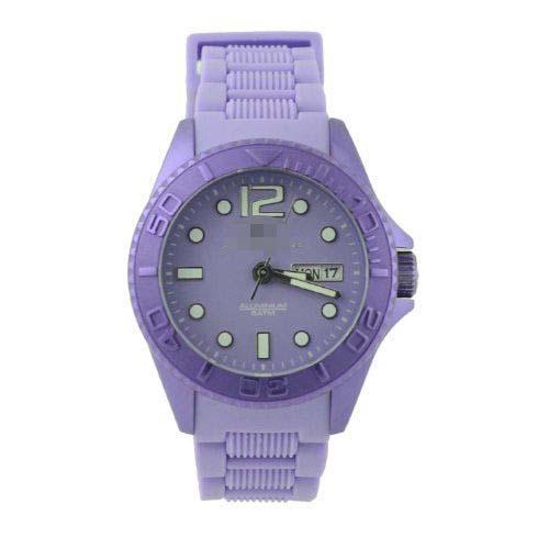 Customization Rubber Watch Bands AK543-L PURPLE