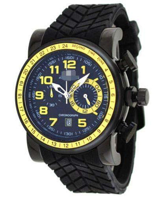 Custom Rubber Watch Bands AK7233-MIPB YELLOW