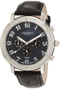 Wholesale Calfskin Watch Bands AKR466BK