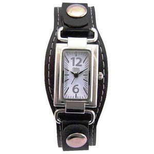 Wholesale Leather Watch Bands AL1005-BK