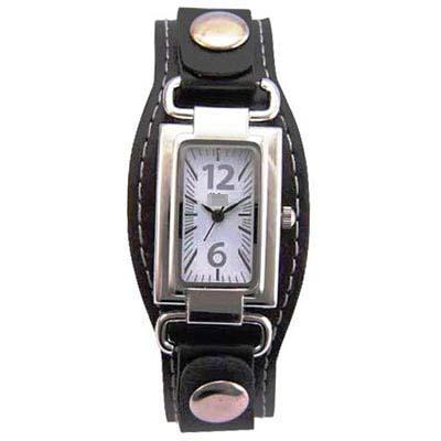 Wholesale Leather Watch Bands AL1005-BK