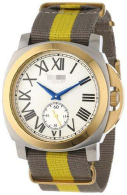 Custom Nylon Watch Bands AL-80007-YG-SS-02-GY