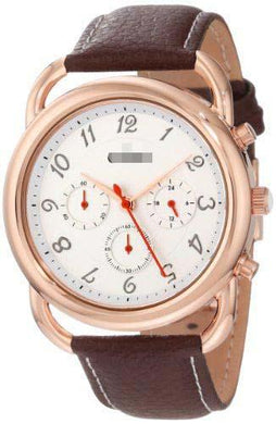 Custom Leather Watch Straps AL-80012-YG-02-BR