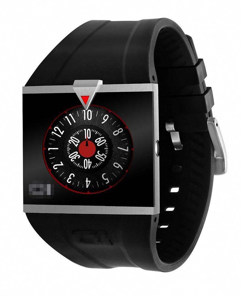 Customised Black Watch Face