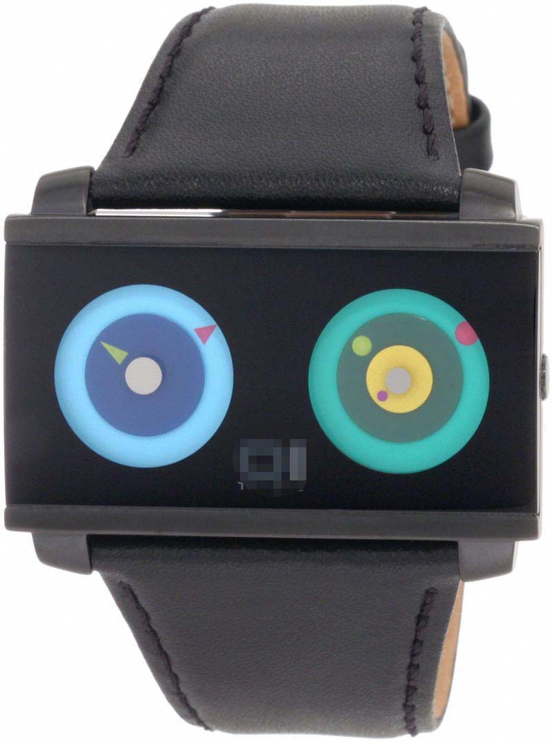 Customised Black Watch Dial