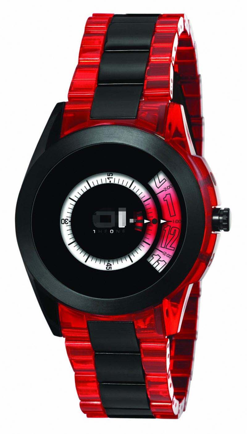 Customised Black Watch Dial