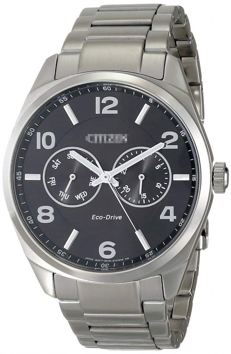 Customize Black Watch Face AO9020-84E