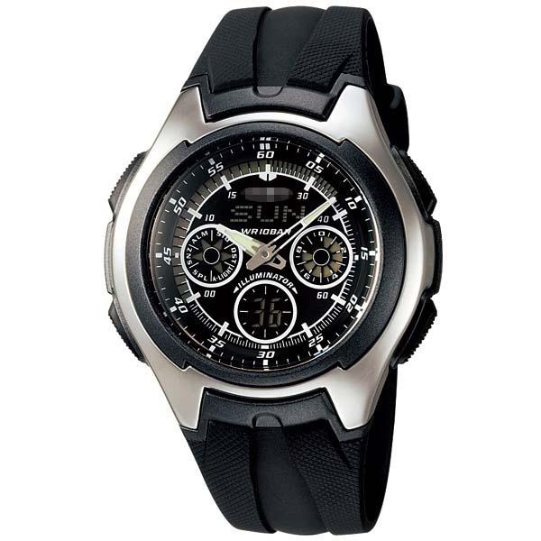 Customize Black Watch Dial AQ-163W-1B1JF