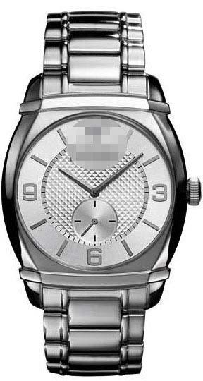 Custom Silver Watch Face AR0339