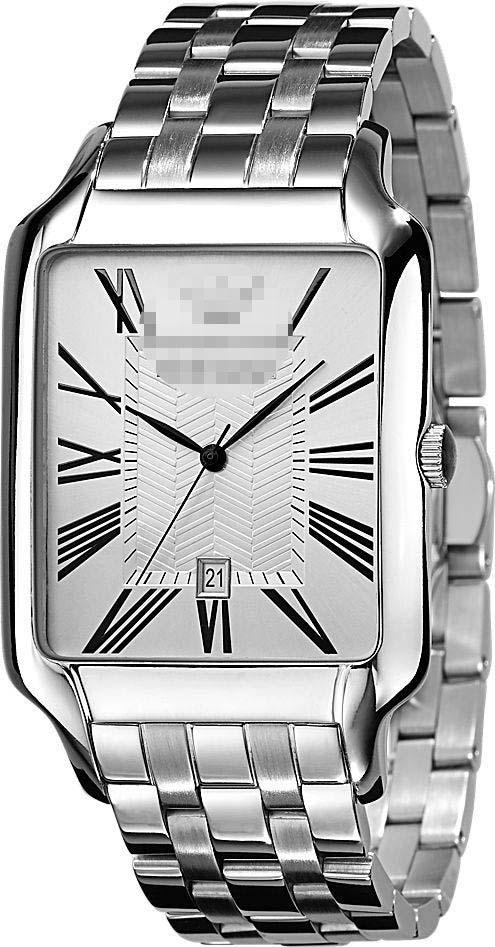 Customised Silver Watch Face AR0427