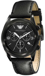 Custom Black Watch Face AR5904
