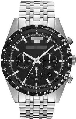 Customised Black Watch Face AR5988