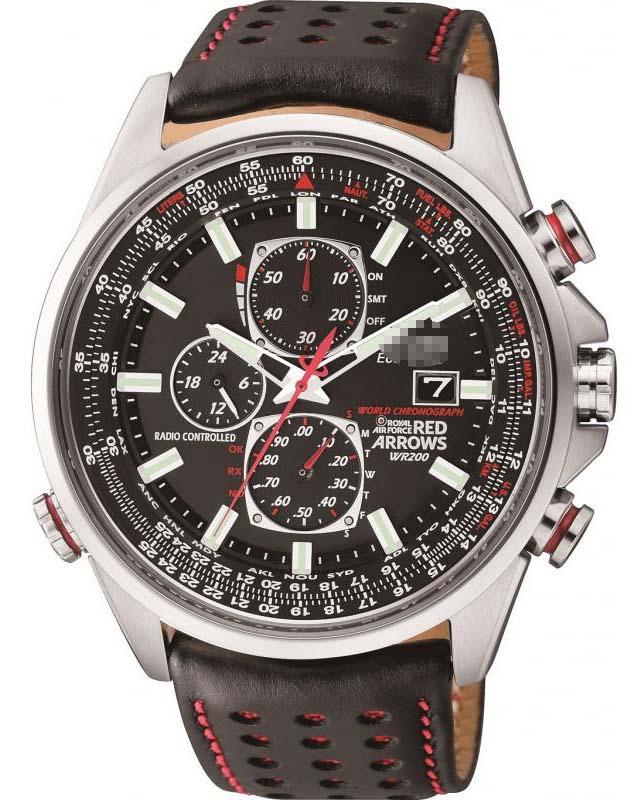 Customized Black Watch Face AT8060-09E