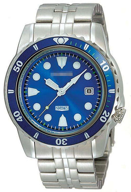 Custom Made Blue Watch Face