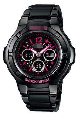 Customized Black Watch Dial BGA-121C-1B2