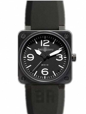 Custom Watch Dial BR01-92-AU-BKCARB_SWA