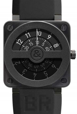 Customized Black Watch Dial BR01-92-Compass