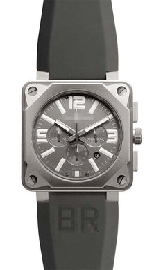 Custom Grey Watch Dial BR01-94-Pro-Titanium