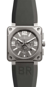 Custom Grey Watch Dial BR01-94-Pro-Titanium