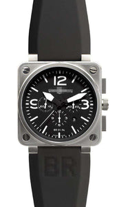 Customized Black Watch Dial BR01-94-Steel-Black