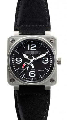 Customized Black Watch Dial BR01-97-Steel-Black