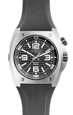 Wholesale Rubber Watch Bands BR02-92-Steel-Fiber