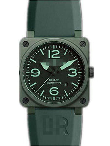 Custom Made Watch Dial BR03-92-AU-MLTR-CERA