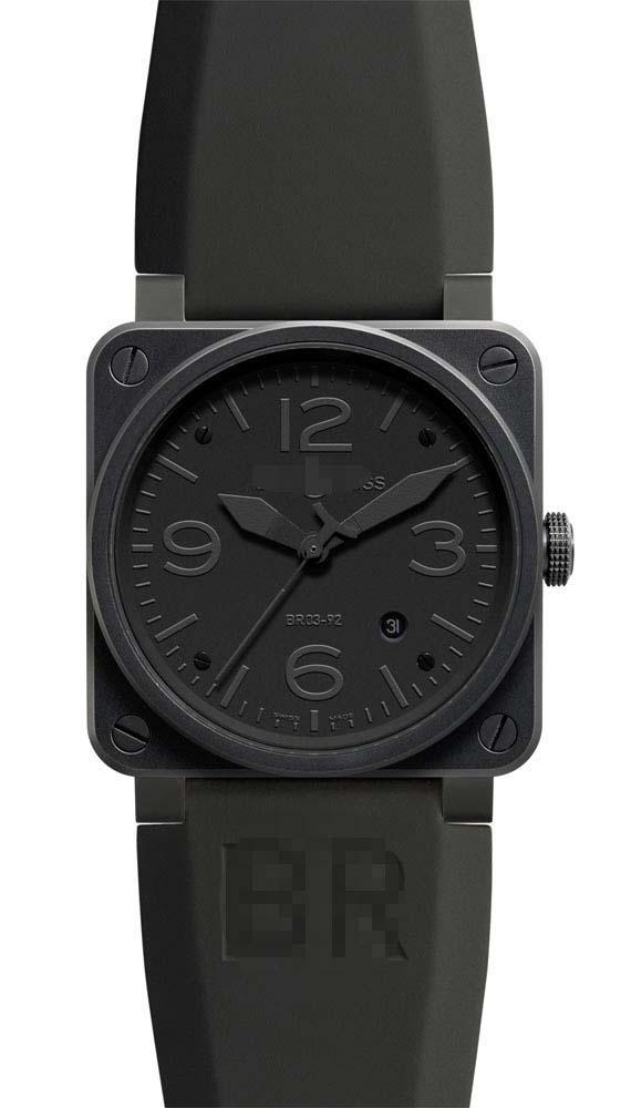 Customization Rubber Watch Bands BR03-92-AUTO-PHANTOM