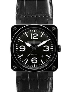 Custom Leather Watch Straps BR03-92-CER-BLP_SCR