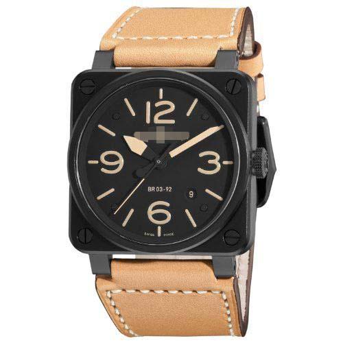 Customized Black Watch Dial BR03-92-Heritage