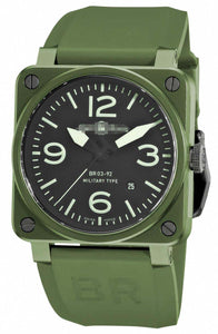 Custom Olive Watch Dial BR03-92