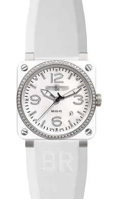 Custom White Watch Dial BR03-92-WH-C-D_SRB