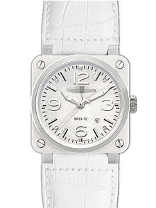 Custom Made Watch Dial BR03-92-WHT-CERA_SRB