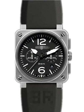 Custom Made Watch Dial BR03-94-BL-ST