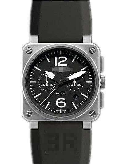 Custom Made Watch Dial BR03-94-BL-ST