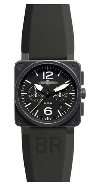 Customized Black Watch Dial BR03-94-Carbon
