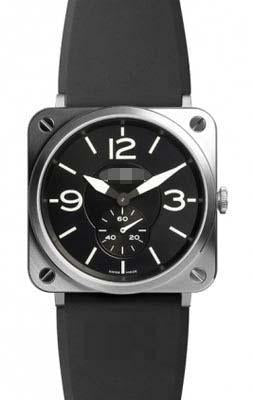 Customized Black Watch Dial BRS-Steel
