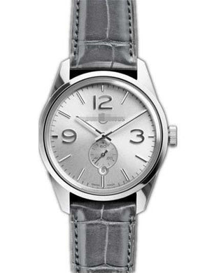 Customised Leather Watch Straps BRV-123-OFFICER-WHT-S