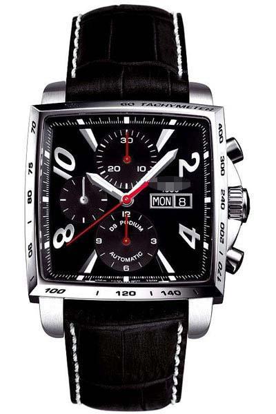 Customised Black Watch Face C001.514.16.057.01