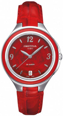 Custom Red Watch Dial C018.210.16.427.00