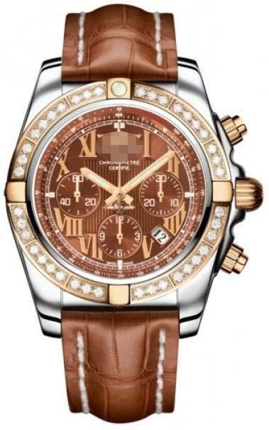 Wholesale Leather Watch Straps CB011053/Q567-CROCD