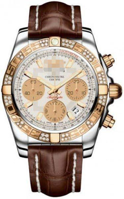 Custom Silver Watch Dial CB0140AA/G713-CROCD