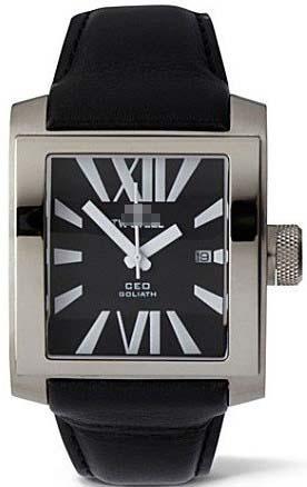 Customised Black Watch Dial