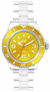Customised Yellow Watch Dial