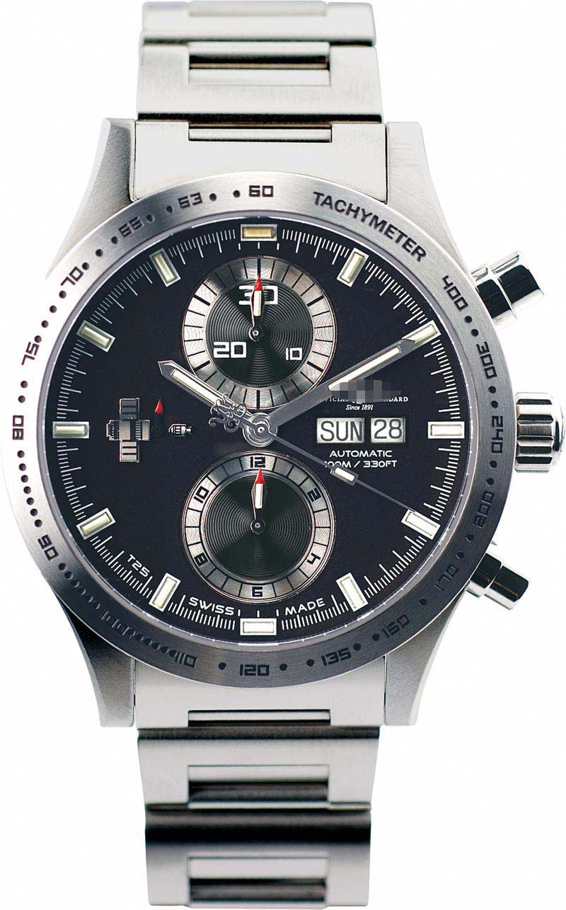Custom Made Black Watch Dial CM1092C-S1J-BK