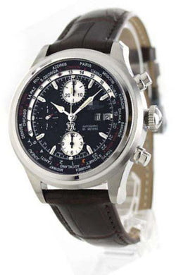 Customised Leather Watch Straps CM2052D-LFJ-BK