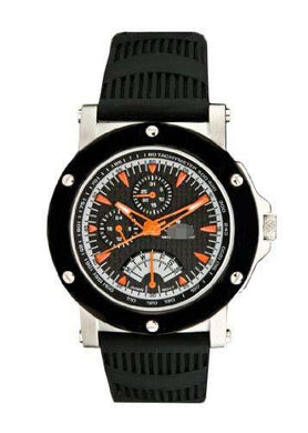 Customized Rubber Watch Bands CN307334BSBK