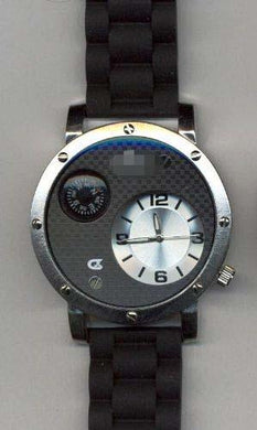 Wholesale Rubber Watch Bands CX328015BSBK