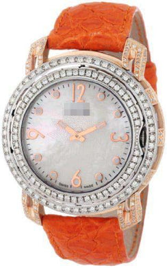 Wholesale Leather Watch Straps D203/2-SS-RG