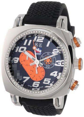 Customized Rubber Watch Bands D221/1-ORANGE